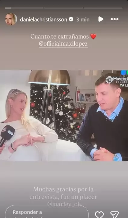 El emotivo posteo de la esposa de Maxi L�pez.