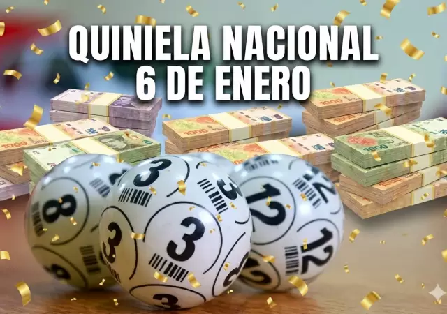 Quiniela Nacional del 6 de enero