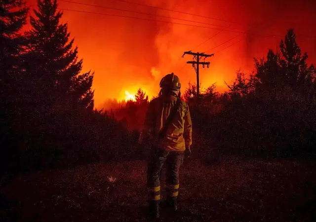 Argentina en llamas: hay 16 provincias en alerta roja y la situaci�n es cr�tica en la Patagonia
