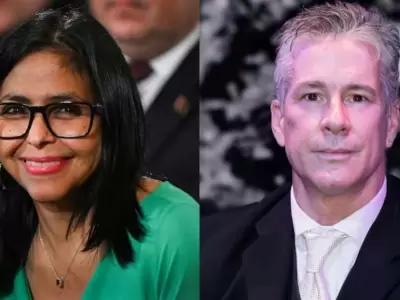 Fernando Carrillo y Delcy Rodr�guez