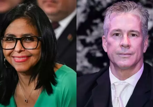 Fernando Carrillo y Delcy Rodr�guez
