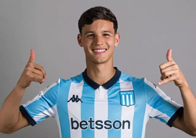 Valent�n Carboni ilusion� a los hinchas de Racing.