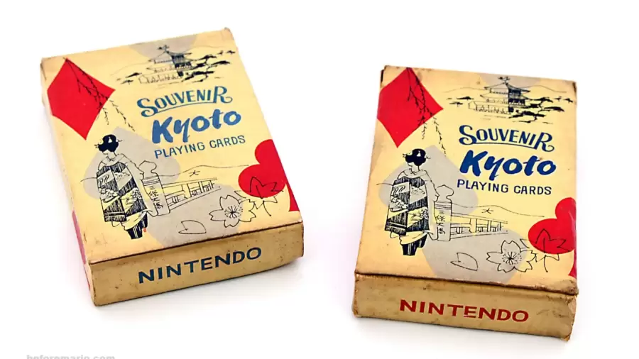 Naipes Hanafuda, fabricados por... sí, NINTENDO.