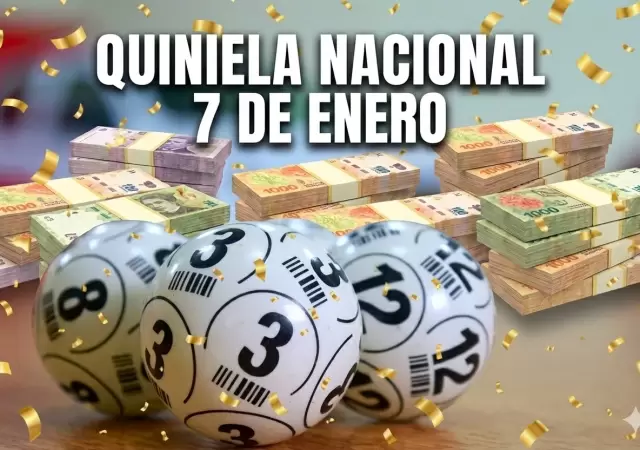 Quiniela Nacional del 7 de enero