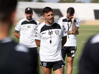 Ariel Broggi, DT de Gimnasia.