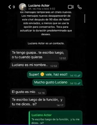 Chat de Luciano Castro