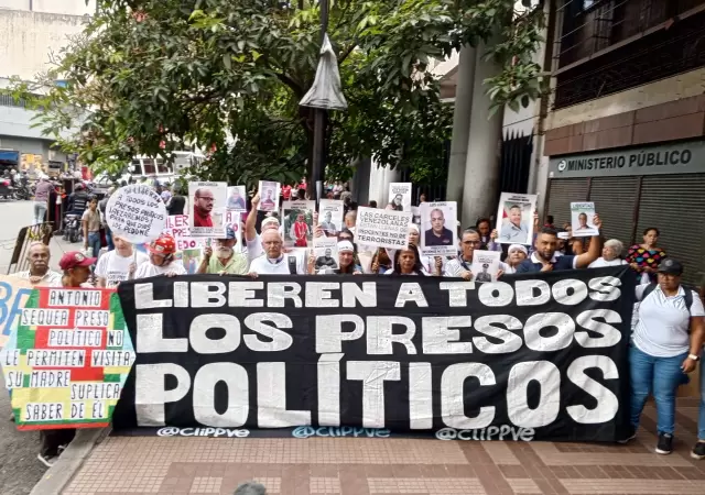 Reclamo por presos pol�ticos