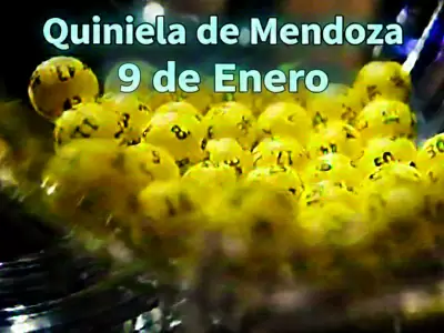 Quiniela de Mendoza del 9 de enero