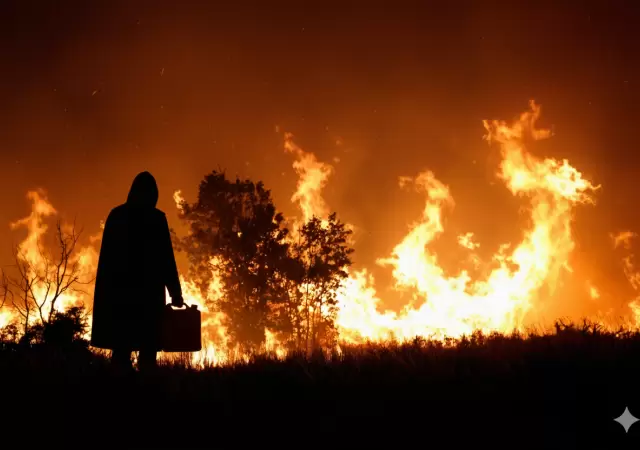 �Qui�n est� detr�s de los incendios en Chubut?