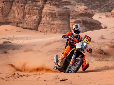 Luciano Benavides es uno de los candidatos a ganar el Dakar.