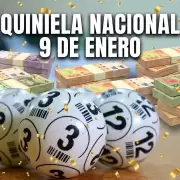Quiniela Nacional (Ciudad): todos los resultados de hoy, viernes 9 de enero de 2026