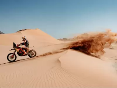 Luciano Benavides sigue destac�ndose en el Rally Dakar.