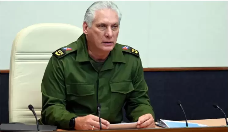 El presidente de Cuba, Miguel D�az-Canel, advirti� sobre Estados Unidos y Venezuela