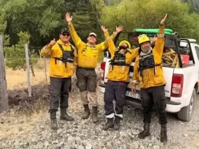 La lluvia trajo un buen alivio en el Sur