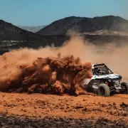 El milagro del mendocino Jacomy para no abandonar el Dakar tras un insólito incidente