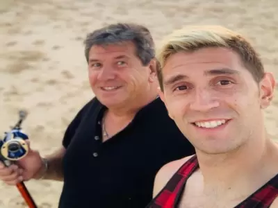 Dibu y su pap�. Una relaci�n de amor y acompa�amiento.
