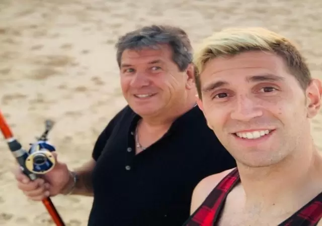 Dibu y su pap�. Una relaci�n de amor y acompa�amiento.