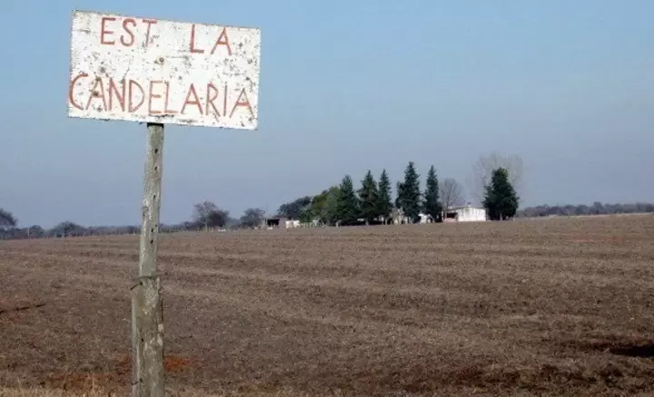 Estancia La Candelaria, donde resid�a la familia desaparecida. (Foto: archivo web)