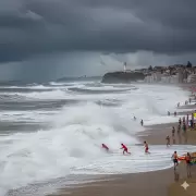 Meteotsunami y hero�smo en Mar Chiquita: los guardavidas y el esfuerzo tit�nico por la vida de Yair