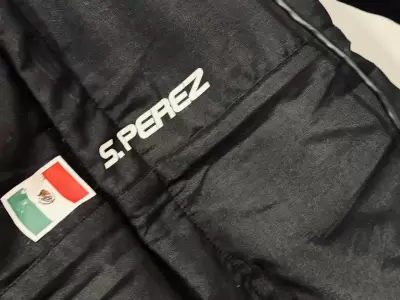 Checo est� listo para salir a pista.
