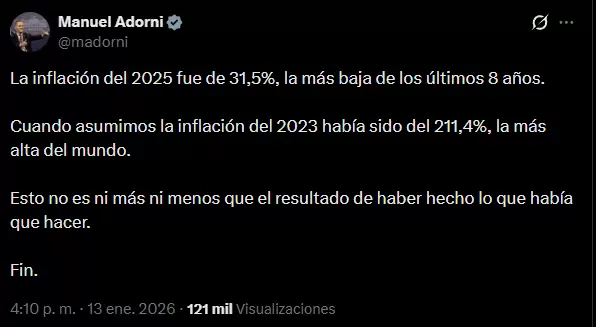 Tweet Adorni