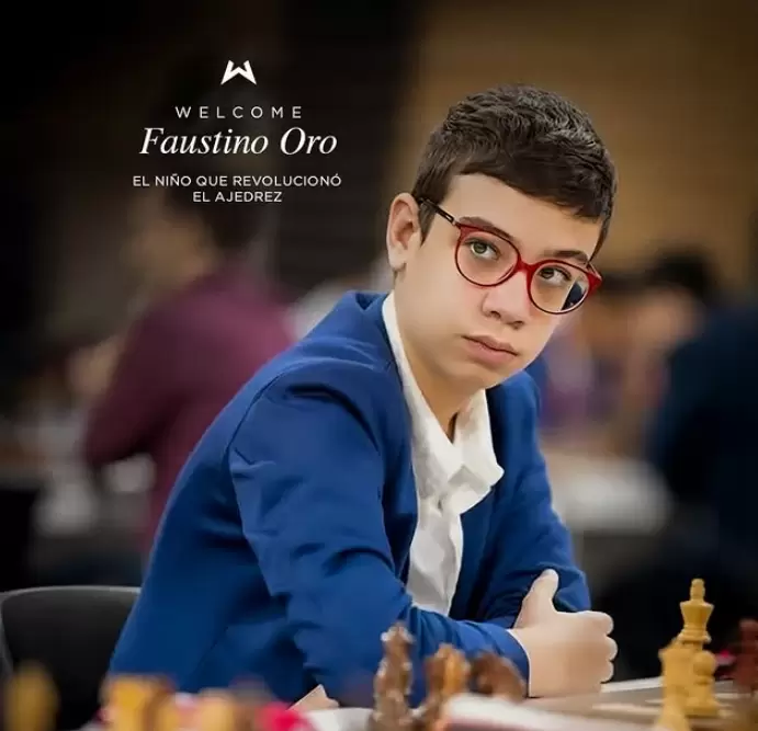 Faustino Oro el chico argentino que revolucion� el ajedrez.