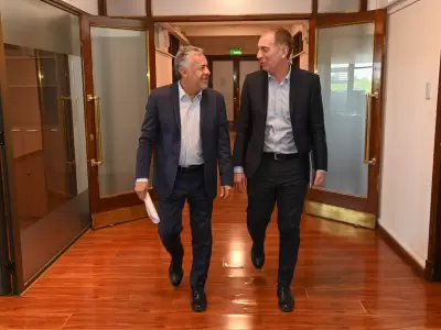 Alianza estrat�gica: Alfredo Cornejo y Diego Santilli analizar�n la agenda de reformas nacionales y la infraestructura de las provincias.
