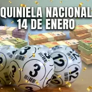 Quiniela Nacional (Ciudad): todos los resultados de hoy, mi�rcoles 14 de enero de 2026