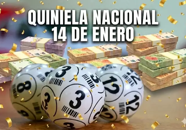 Quiniela Nacional del 14 de enero