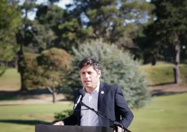 El gobernador bonaerense Axel Kicillof, lanzado al espacio federal. (Foto: gentileza)