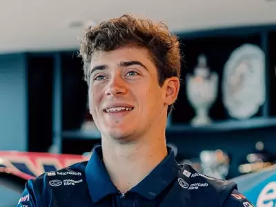 Franco Colapinto comparti� un video que se hizo viral en segundos.