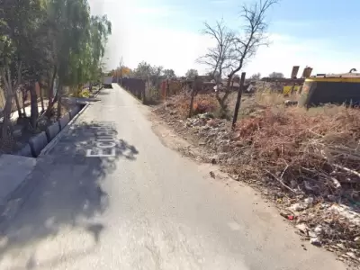 Calle Ecuador de Maip� zona donde encontraron los restos humananos