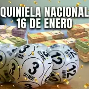 Quiniela Nacional (Ciudad): todos los resultados de hoy, viernes 16 de enero de 2026