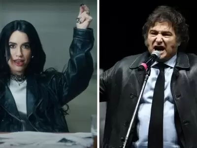La cantante reaccion� en redes a la presencia del Presidente en el festival.