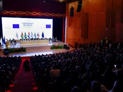 Los presidentes se reunieron en Paraguay.