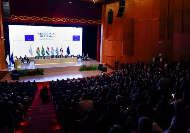 Los presidentes se reunieron en Paraguay.