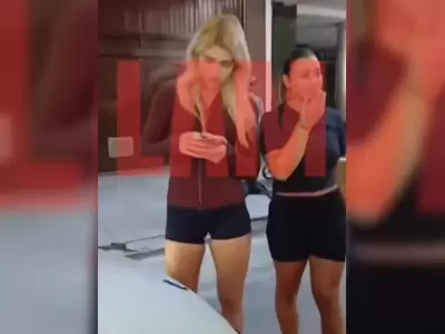 La hija de Ricardo Ford protagoniz� un accidente y se viralizaron las fotos.