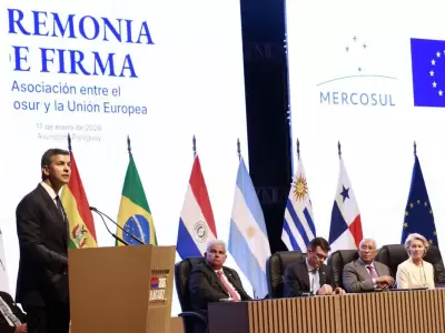 Acuerdo hist�rico entre el Mercosur y la OE.