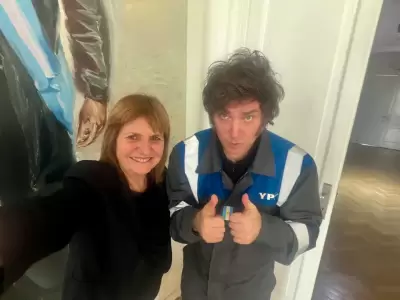 La senadora y otros referentes respaldaron euf�ricamente al Presidente.