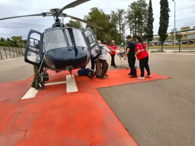 Iba a cruzar a Chile a caballo y termin� rescatado.