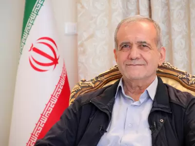 Presidente iran�, Masud Pezeshkian, se manifest� en X.