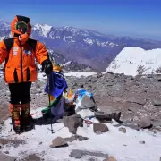 Murió un andinista francés en el cerro Aconcagua cerca de la cumbre
