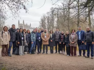 La delegaci�n completa en Inglaterra