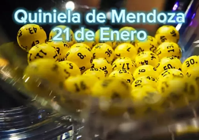 Quiniela de Mendoza del 21 de enero