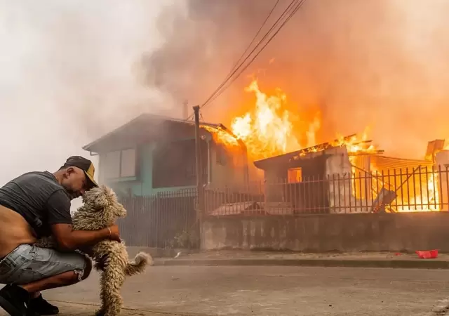Incendios en Chile
