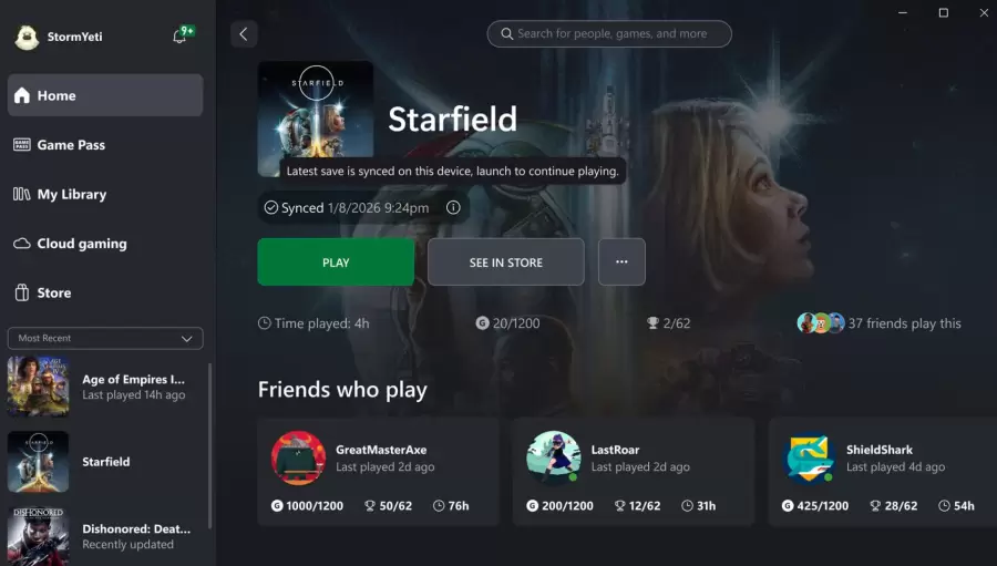 Actualización Xbox Enero