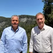Diego Santilli sumó el apoyo de Rolando Figueroa en Neuquén para la reforma laboral