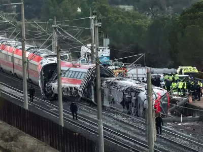 Terrible imagen de la tragedia ferroviaria de Adamuz, en Espa�a. (Imagen: web)