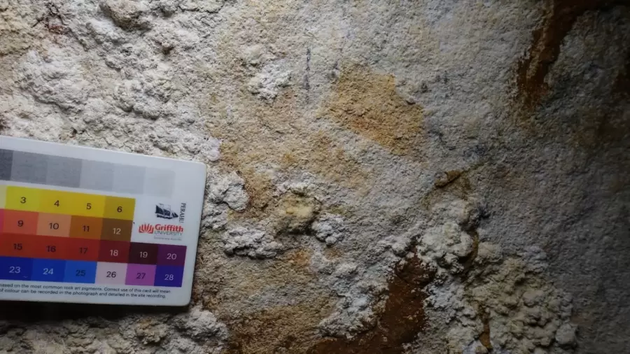 Hallan en Indonesia la pintura rupestre de 67.800 a�os de antig�edad.