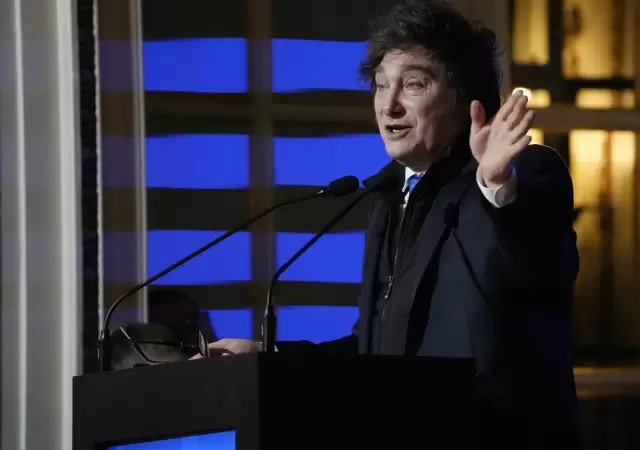 Milei es muy cr�tico de algunos medios de prensa.